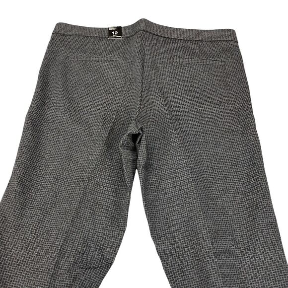 Amanda+Chelsea Amanda Ankle Pants Womens 12 Charcoal Modern Fit Stretch - Picture 16 of 16